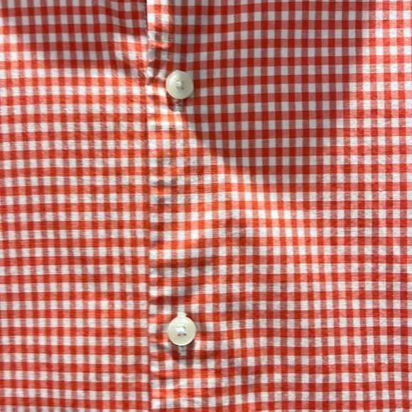 Michael Kors Men’s Button Down Short-Sleeve Shirt - Size Medium Slim Fit - Picture 6 of 12